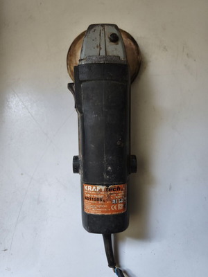 Kraft Tech AG115SS angle grinder used, compact and lightweight