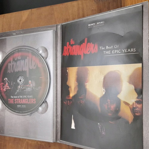 The Stranglers The Best of the EPC Years rare promo CD with booklet like new