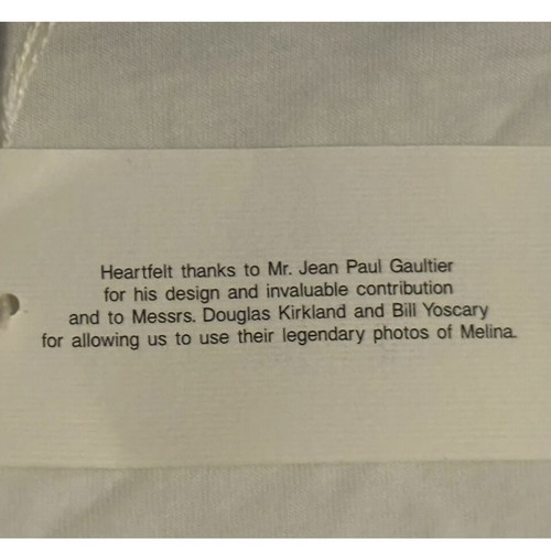 Jean Paul Gautier Mariniere collectible white shirt size M
