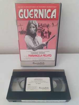 Guernica VHS tape used, dubbed
