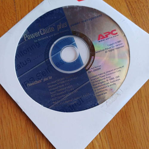 Cd APC Power Chute Plus like new