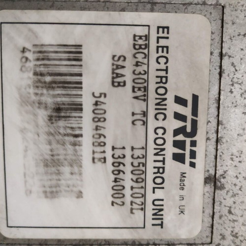 Saab 9-3 ABS pump used, model 54084672D 13664002