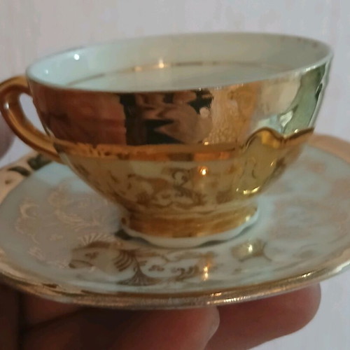 Bavaria coffee set like new with 4 cups and saucers