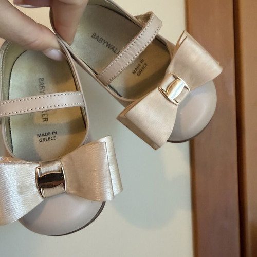 Babywalker nude ballerinas size 20 like new, 12cm
