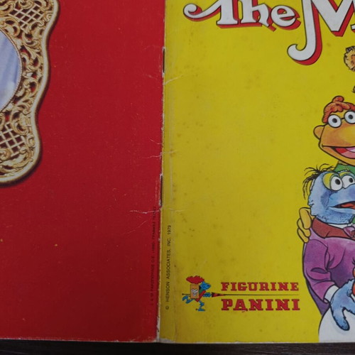 Panini The Muppets album used, rare Greek 1979 edition
