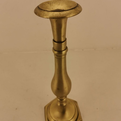 Brass candlestick from 1920 era