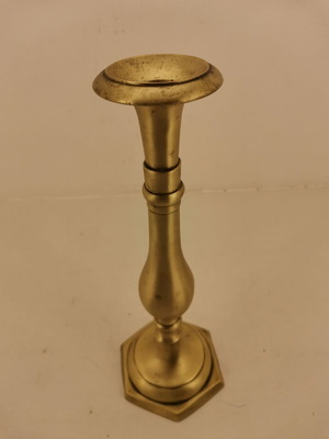 Brass candlestick from 1920 era
