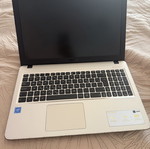 Asus VivoBook laptop with new charger, 15-inch, Intel Celeron, 4GB RAM