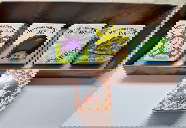 5 μελάνια καλλιγραφίας Winsor & Newton