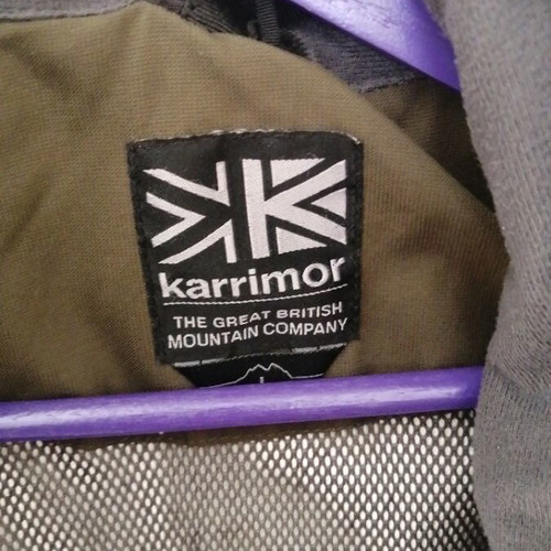 Karrimor men's jacket size Large like new, khaki