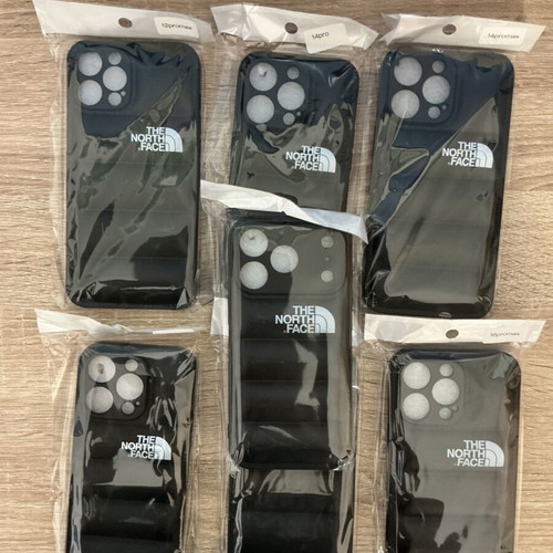 The North Face Puffer iPhone Case new, TPU material