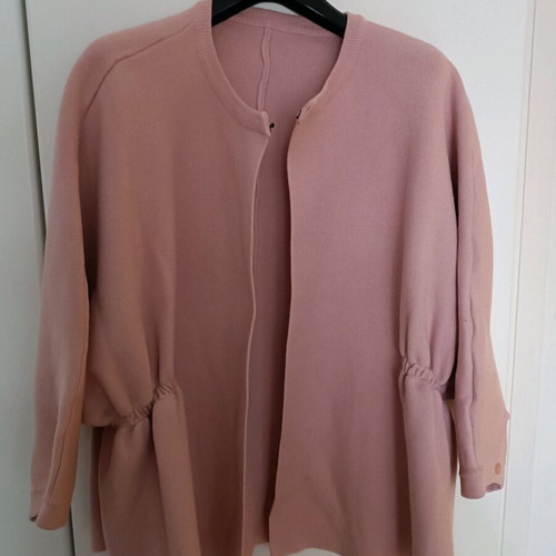 Pink jacket cardigan like new, size L