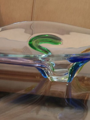 Bohemian crystal handmade vintage, like new