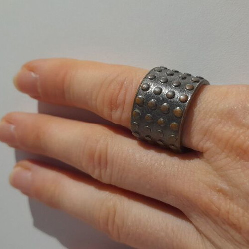 Ring used, black, good condition
