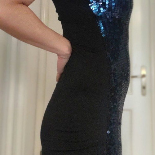 Angel Eye dress with sequins like new, size M