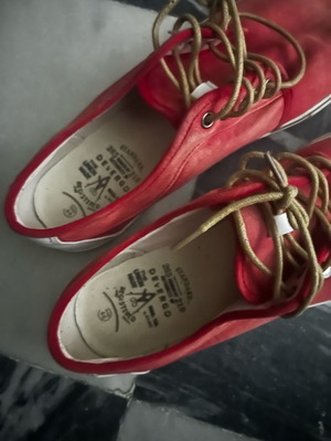 Devergo men's shoes size 46 used, red