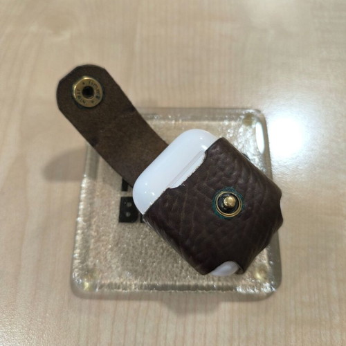 HANDMADE LEATHER CASE FOR iPhone Apple Airpods