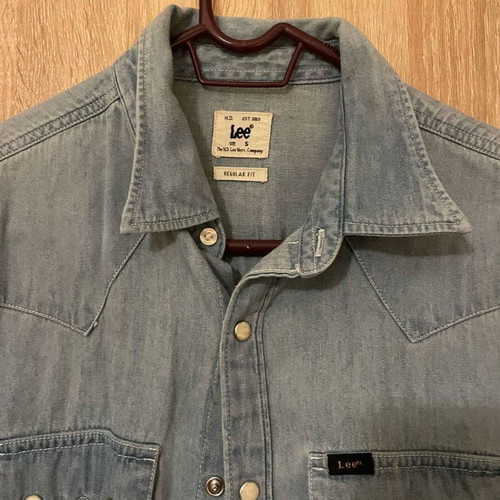 Lee denim shirt like new, blue, size S