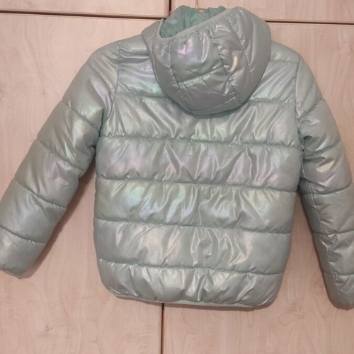 Girls' jacket 9 years like new, turquoise
