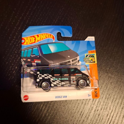 Dodge Van Hot Wheels 2024 new, mint in box