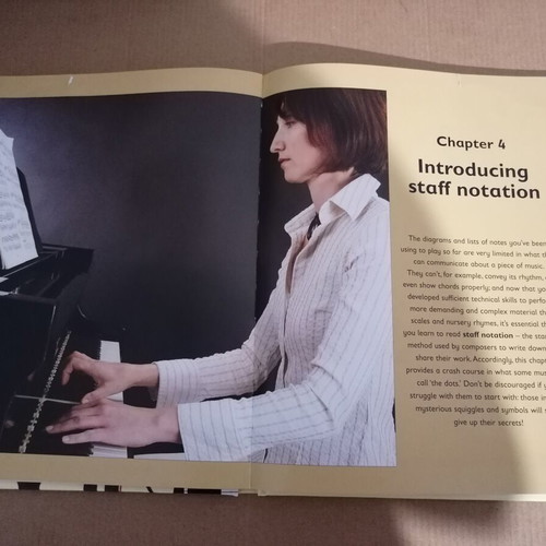 Learn to Play the Piano and Keyboard Book and Interactive DVD used