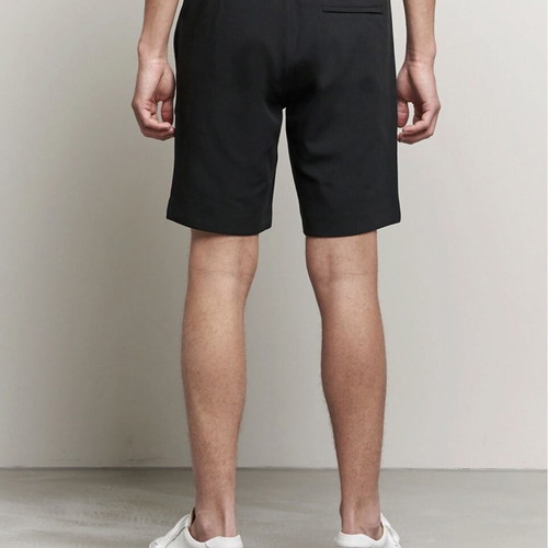 Samsøe Samsøe SMITH shorts, men's, black, size S, 45% wool