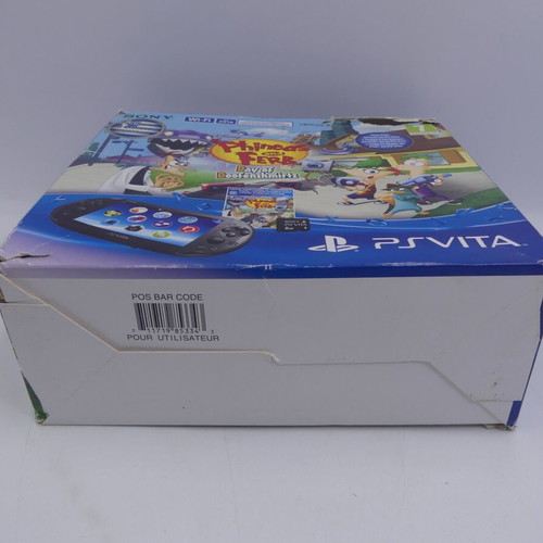 Sony PS Vita Wi-Fi Slim Phineas & Ferb празна кутия употребявана