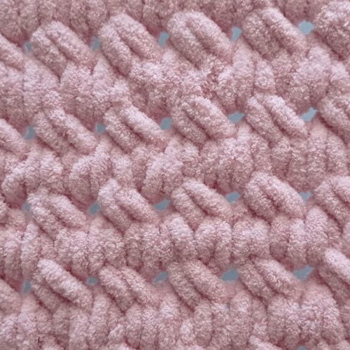 Handmade Alize Puffy double blanket made to order, hypoallergenic