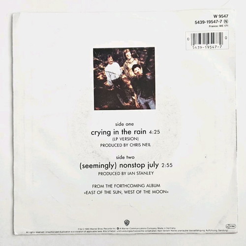 a-ha Crying In The Rain 7" vinyl like new