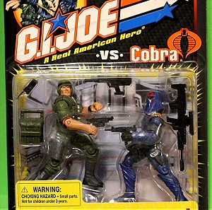 GI JOE Vs Cobra Duke vs Cobra Commander Καινούργιο Τιμή 16 ευρώ