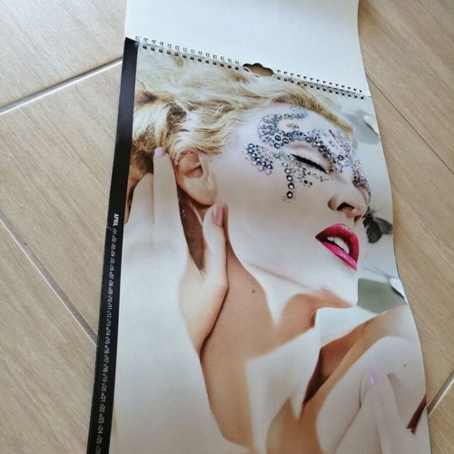 Kylie Minogue X Official Calendar 2008 used, collectible