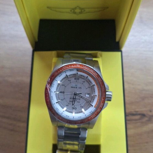 Invicta Speedway High Bank Automatic men's watch new, 50mm, silver