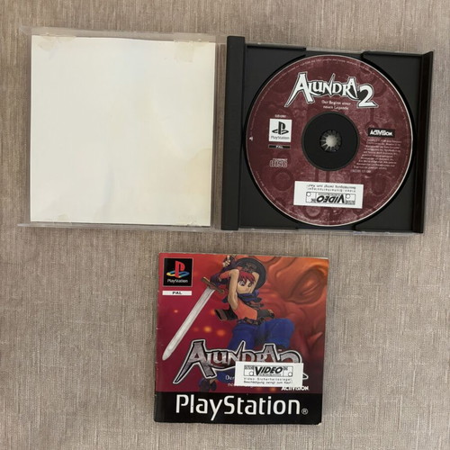 Alundra 2 PlayStation 1 / PS1 complete game