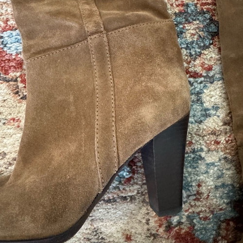 Massimo Dutti brown boots size 38 like new