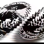  Greece 500 Drachmai Silver proof coin 1982 Pan European Games