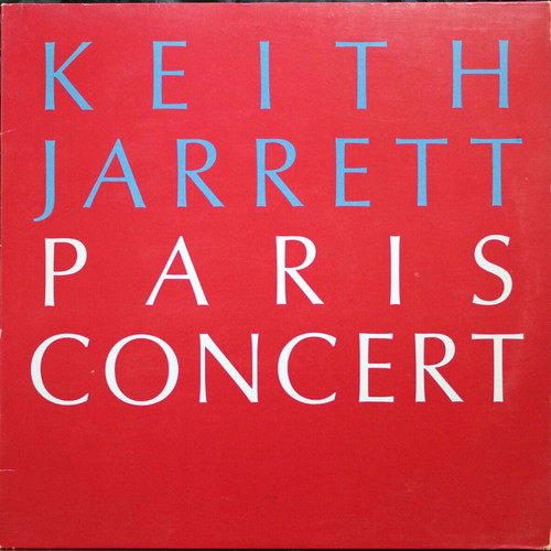 Keith Jarrett Paris Concert LP like new, jazz
