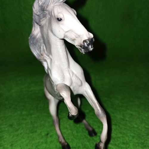 CollectA Lusitano Stallion Grey horse figure used 2011