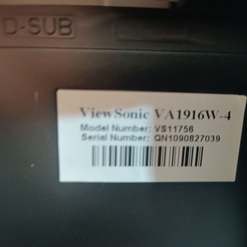 ViewSonic VA1916W 19" Widescreen LCD Monitor