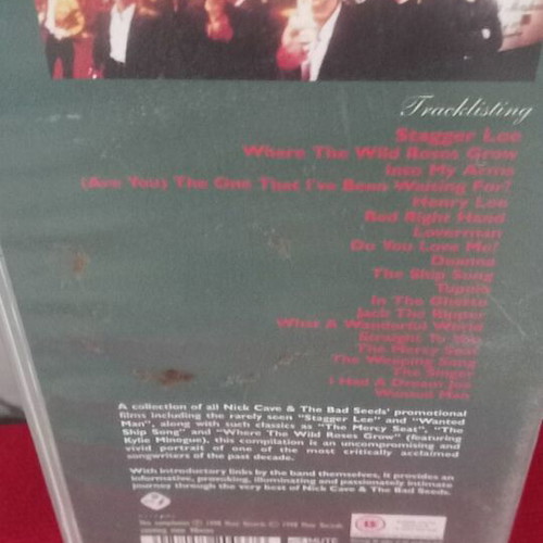 Nick Cave & The Bad Blues Brothers music DVD, new