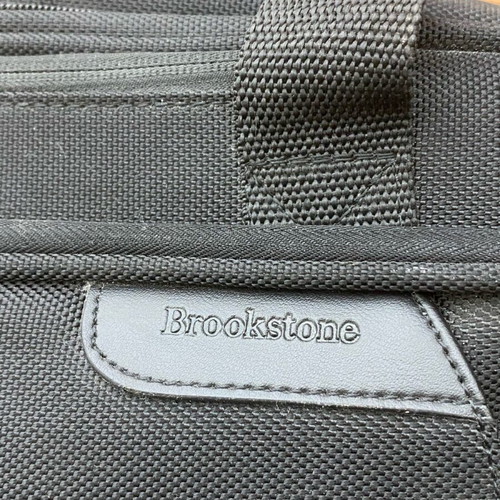BROCKSTONE laptop bag briefcase used 32x40cm black