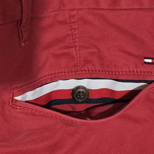 Tommy Hilfiger Authentic Chinos red like new, size 32/30