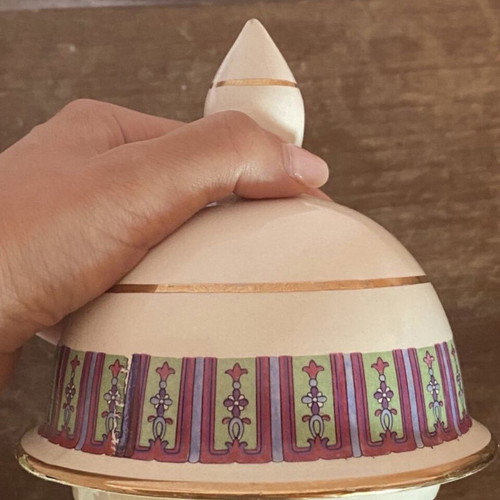 Vintage vase used, height 43cm, circumference 73cm