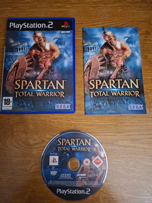 Spartan: Total Warrior PS2 παιχνίδι μεταχειρισμένο, πλήρες με manual