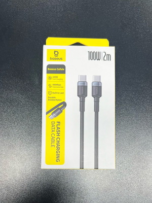 Baseus Cafule 100W Type-C to Type-C Cable new, 2m