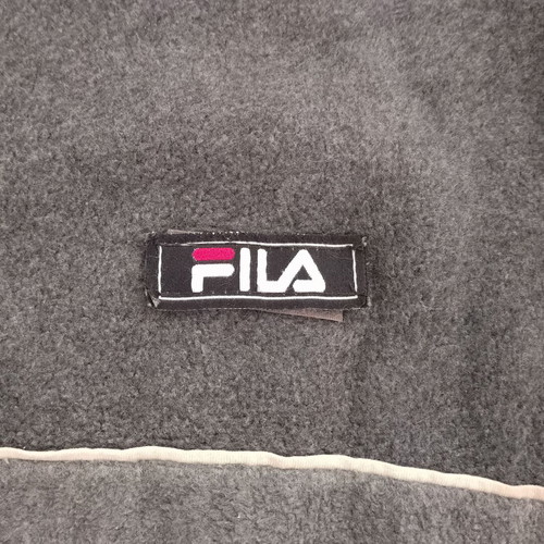Fila men's wool pullover sweater XL used, gray, vintage style