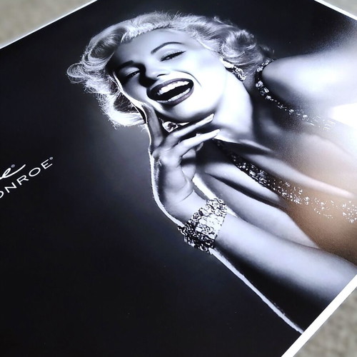 Marilyn Monroe poster 40x60cm new, black and white print