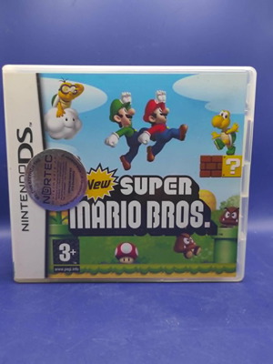 New Super Mario Bros. Nintendo DS комплект като нов, издание Nortec