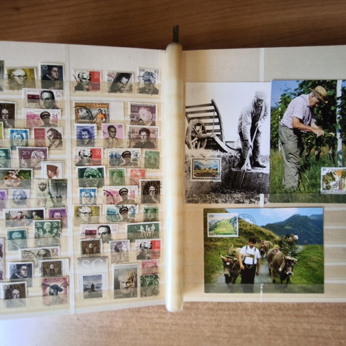 KABE Album with Portrait Stamps like new, 60 pages
