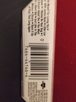 Joan Jett & The Blackhearts Up Your Alley cassette 1988 first US press