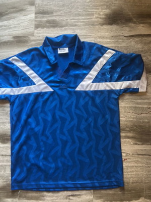 1One vintage football jersey 90s, royal blue with white details